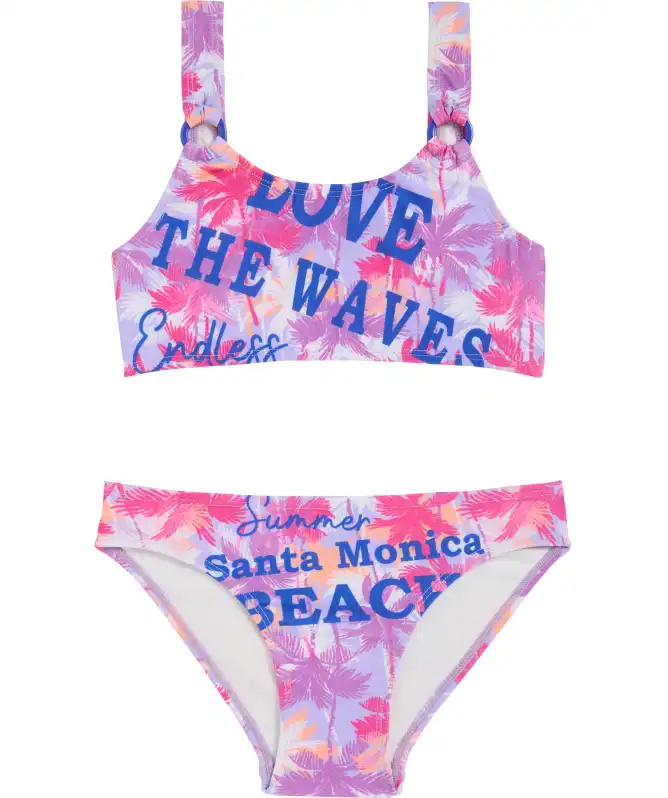 Bikini mit Allover-Print