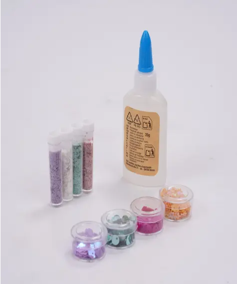 Glitterset zum Basteln