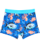 Badehose mit Unterwassermotiven royalblau