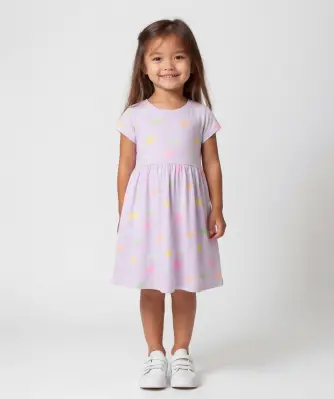 Kinder jurk met paarden