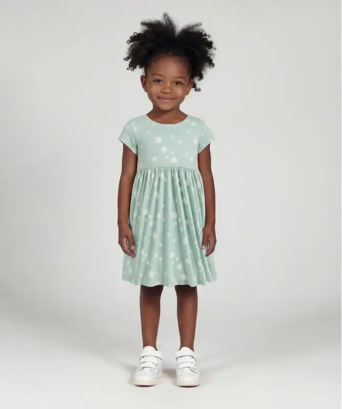 Kleid mit Gänseblümchen