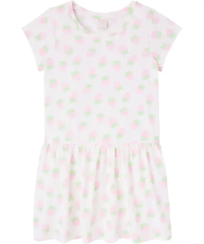 Kleid mit Erdbeeren