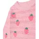 Strickpullover Erdbeeren