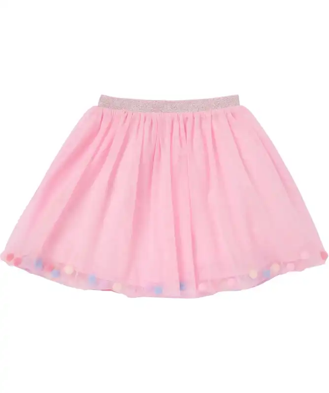 Tüllrock mit Pompoms