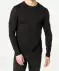 Basic Langarmshirt schwarz