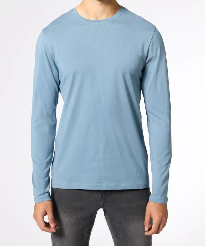 Basic shirt met lange mouwen