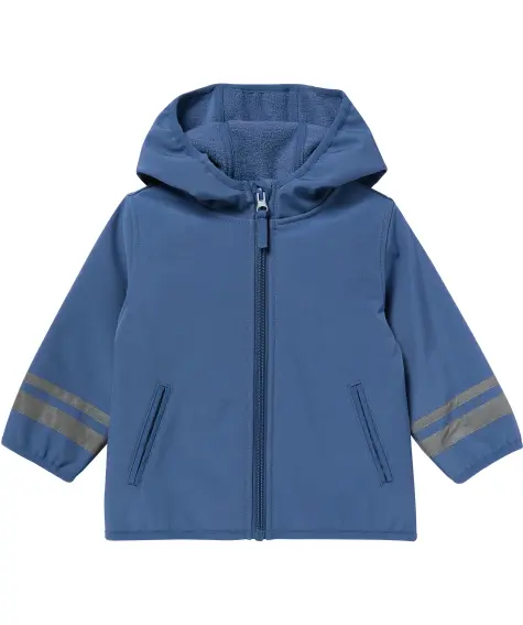 Softshell jas in blauw