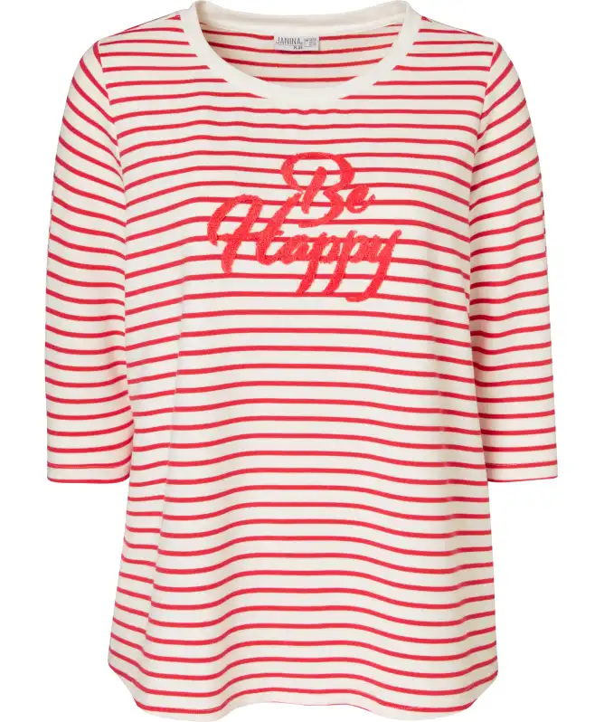 Sweatshirt mit Streifen