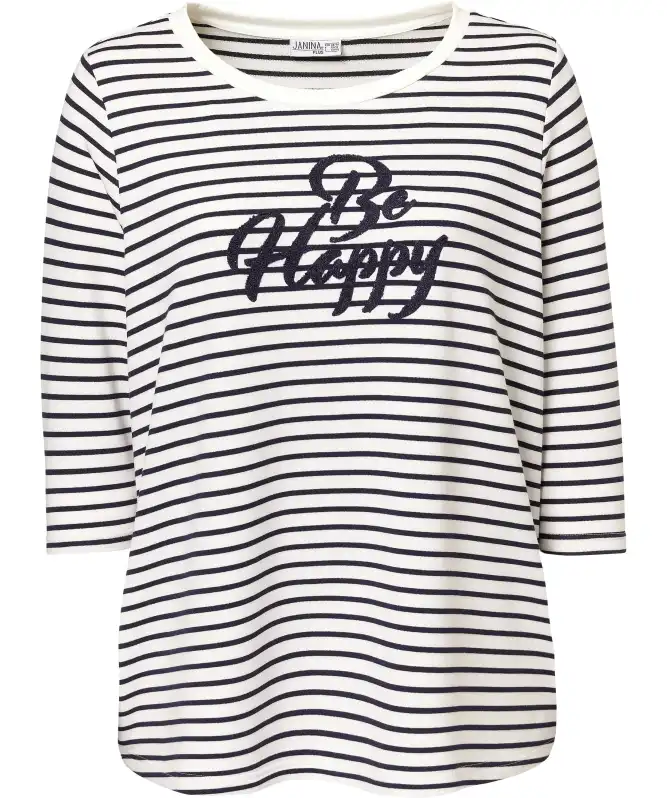 Sweatshirt mit Flockdruck