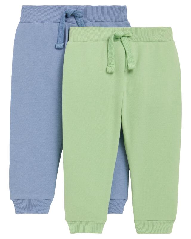 Pantalons de jogging bébé garçon, vert menthe (KiK Jogginghosen (mintgrün)) — KiK, produit allemand authentique au Maroc