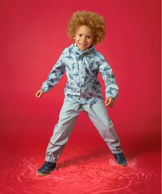 Regenbroek in mintgroen