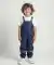 Regenhose mit Latz dunkelblau