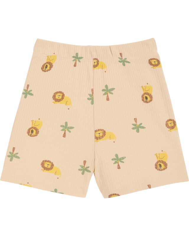 Pyjama court à lions bébé garçon, écru (KiK Kurzer Pyjama Löwen (naturfarben)) — KiK, produit allemand authentique au Maroc