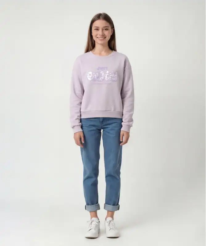 Sweatshirt mit Schriftzug