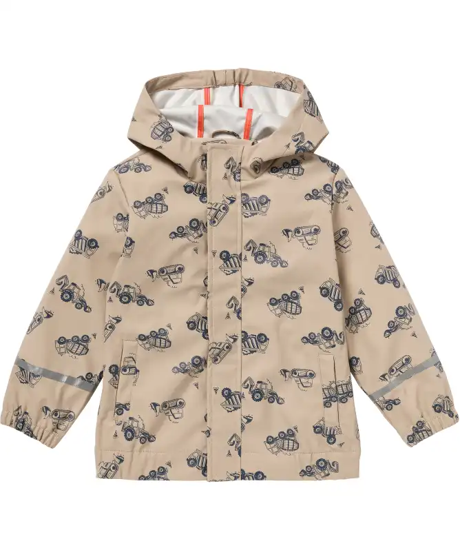 Regenjacke Baustellenfahrzeuge