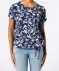 Koszulka nadruk z kwiatami