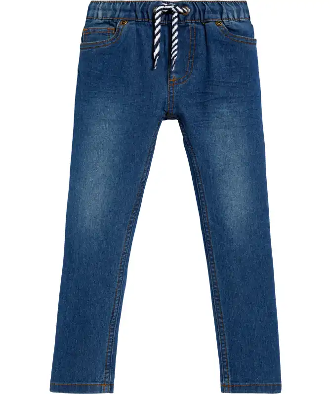 Jeans mit elastischem Bund