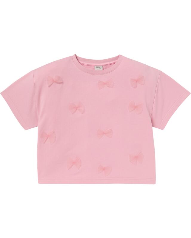 تيشيرت بفيونكات للبنات، وردي (KiK T-Shirt Schleifen (rosa)) — KiK, منتج ألماني أصلي في المغرب