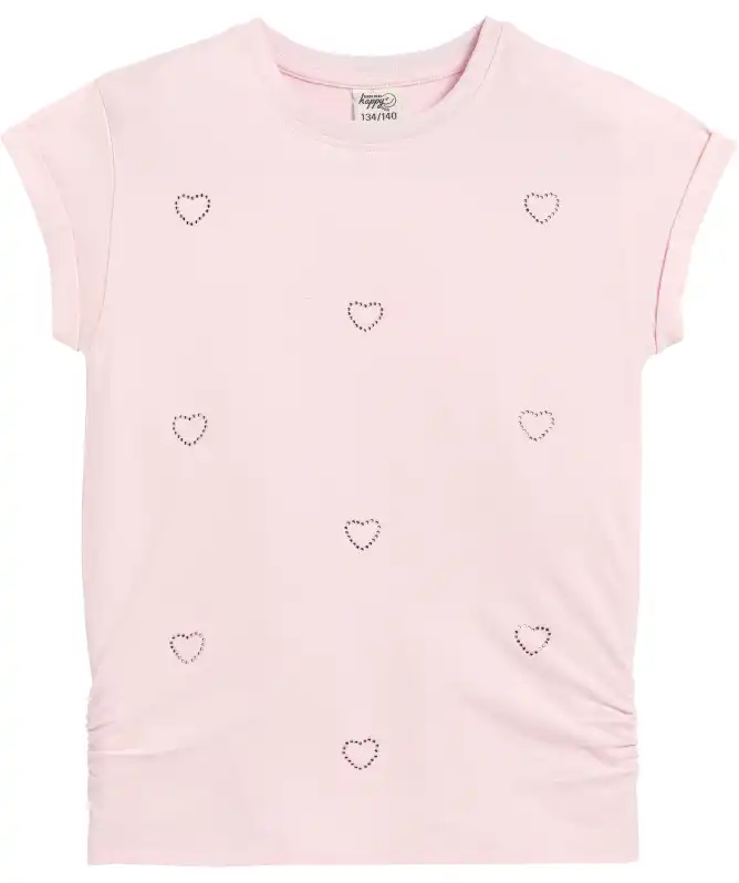 Kinder T-shirt met hartjes