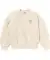 Sweater met hartjes creme