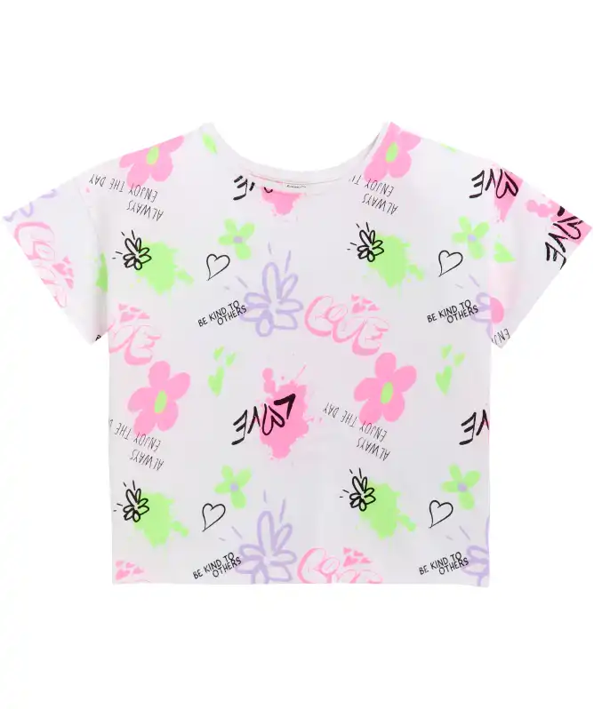 T-Shirt mit verschiedenen Prints