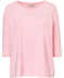 Shirt mit V-Ausschnitt rosa