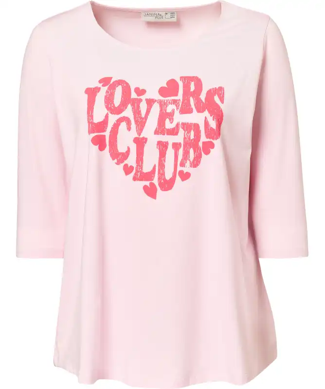 Shirt met 3/4 mouwen