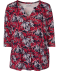 Shirt Blumenmuster Blumendruck
