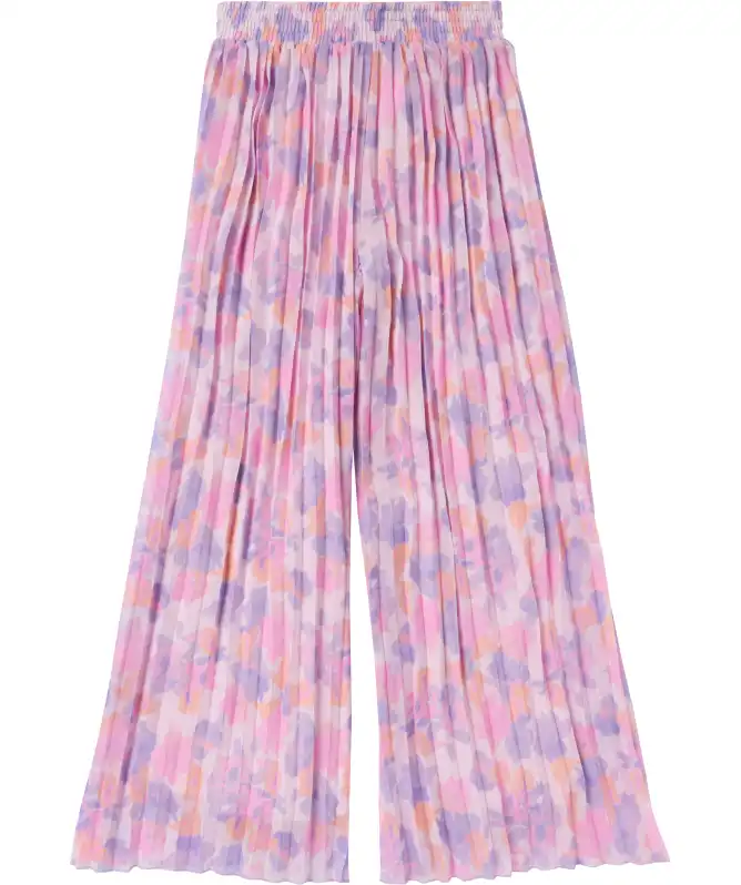 Plissee-Hose Blumen