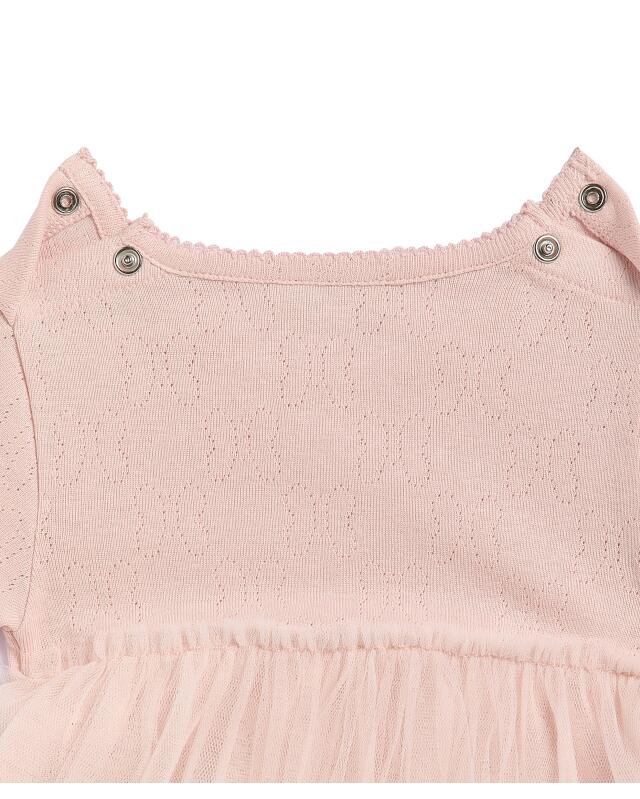 Headband + bodysuit + leggings for baby girls, pink (KiK Stirnband + Body + Leggings (rosa)) — KiK, authentic German product in Morocco