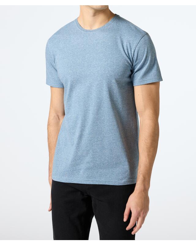T-shirt basique homme, bleu clair (KiK Basic T-Shirt (hellblau)) — KiK, produit allemand authentique au Maroc