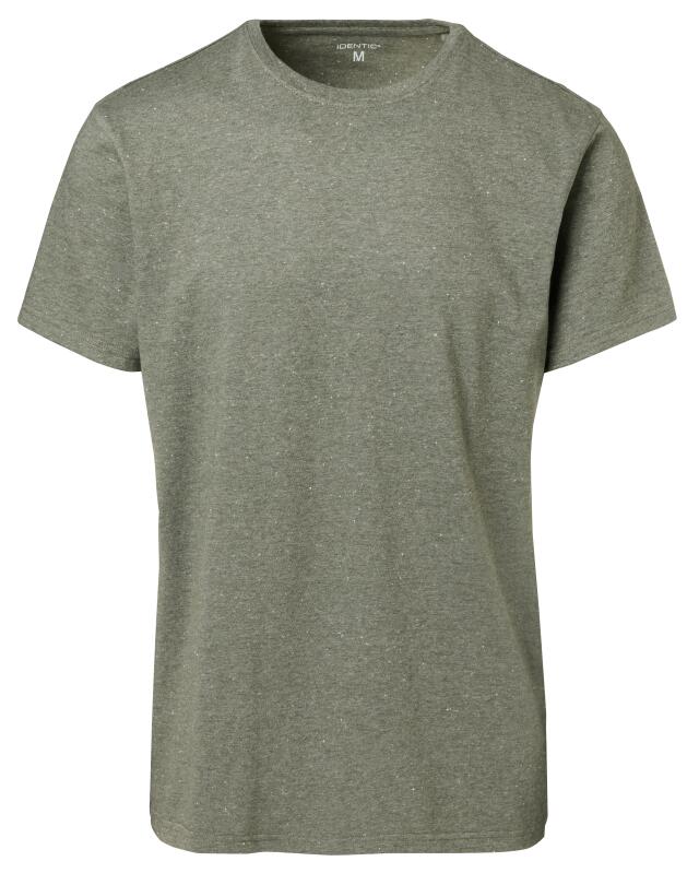 T-shirt basique homme, kaki (KiK Basic T-Shirt (Khaki)) — KiK, produit allemand authentique au Maroc