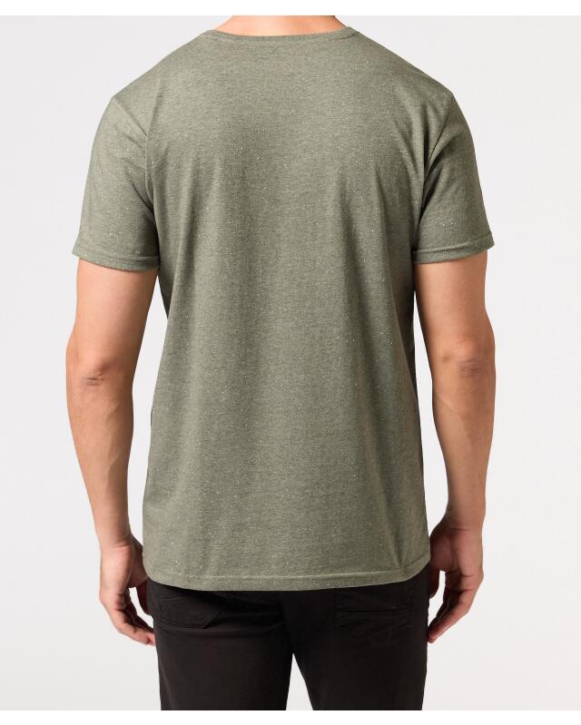 T-shirt basique homme, kaki (KiK Basic T-Shirt (Khaki)) — KiK, produit allemand authentique au Maroc