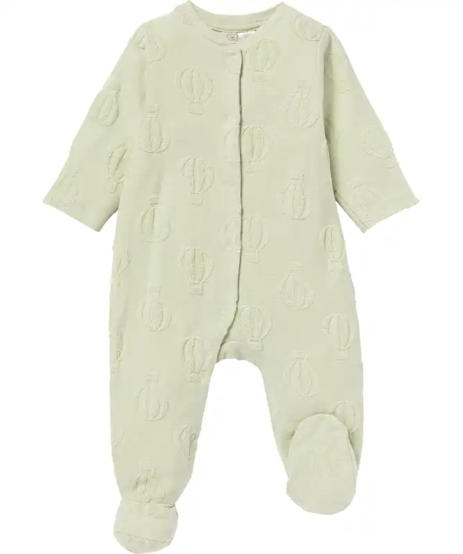 Newborn Strampler Heißluftballons