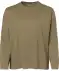 Langarmshirt Khaki