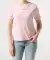 T-shirt met borduursel roze