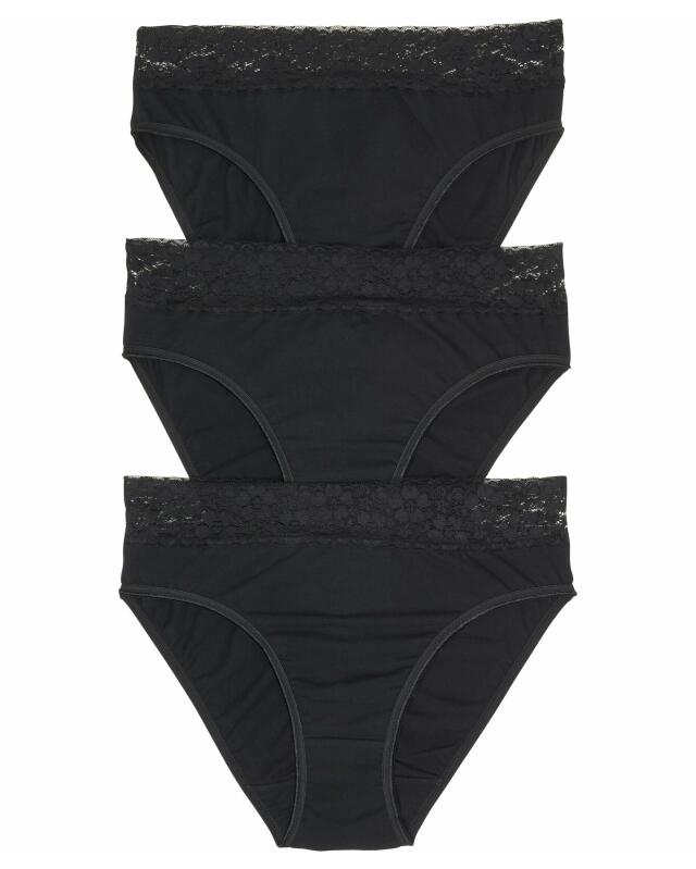 سراويل داخلية للنساء، أسود (KiK Schwarze Slips (schwarz)) — KiK, منتج ألماني أصلي في المغرب