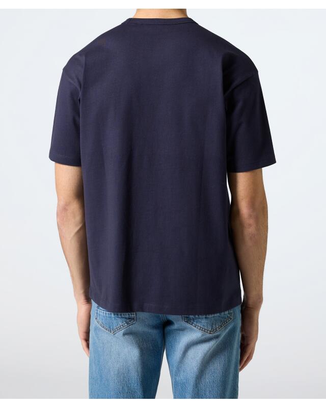 Oversized T-shirt for men, navy (KiK Oversize T-Shirt (dunkelblau)) — KiK, authentic German product in Morocco