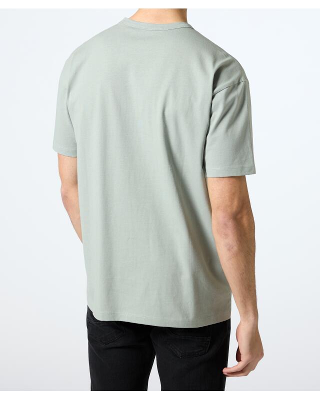 T-shirt oversize homme, vert clair (KiK Oversize T-Shirt (hellgrün)) — KiK, produit allemand authentique au Maroc
