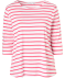 Gestreiftes Shirt weiß/pink
