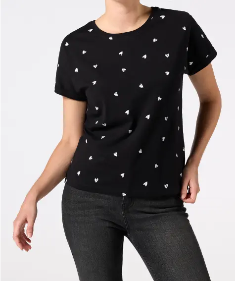 T-Shirt mit Allover-Print