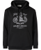Sweatshirt Motorrad schwarz