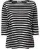Gestreiftes Shirt schwarz/weiß
