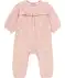 Newborn Musselin-Strampler rosa