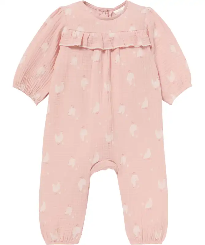 Newborn Musselin-Strampler