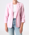 Blazer met 3/4 mouwen roze
