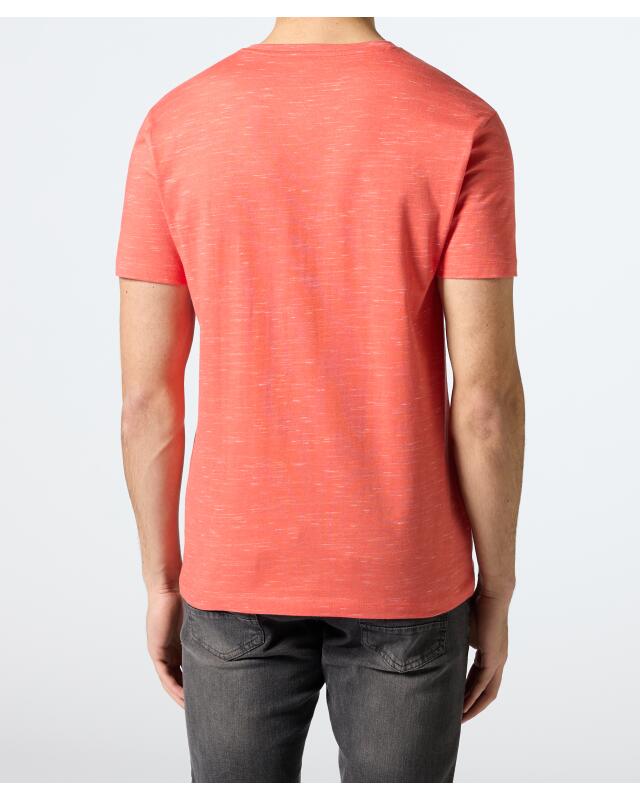 تيشيرت مبرقش للرجال، أحمر (KiK Meliertes T-Shirt (rot)) — KiK, منتج ألماني أصلي في المغرب