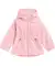 Softshellparka mit schimmerndem Muster rosa