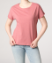 Koszulka bawełniana ciemnoróżowy