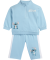 Sweat-Troyer + Jogginghose hellblau